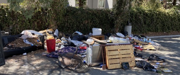 Homeless Encampment Cleanout Antioch CA