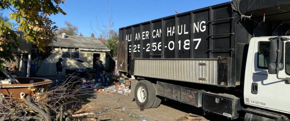 Trash out Wslnut Creek Ca