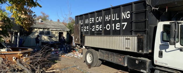 Trash out Wslnut Creek Ca