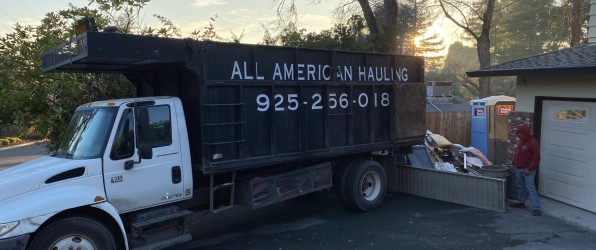 Construction debris Walnut Creek Ca