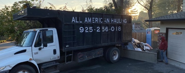 Construction debris Walnut Creek Ca