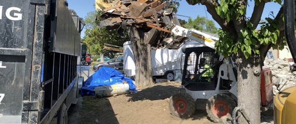 Construction debris Lafayette, Ca.